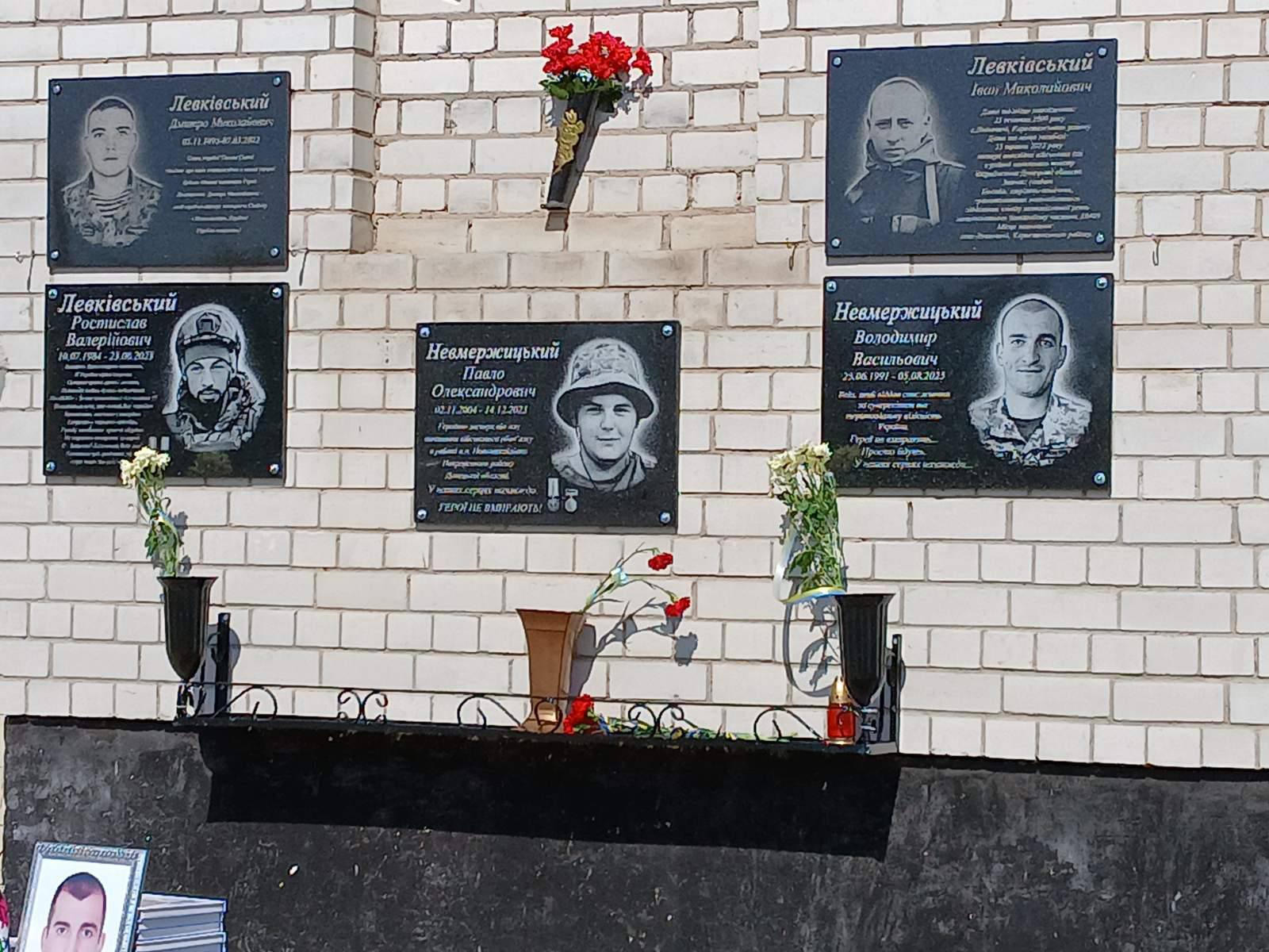 Відкриття меморіальних дощок